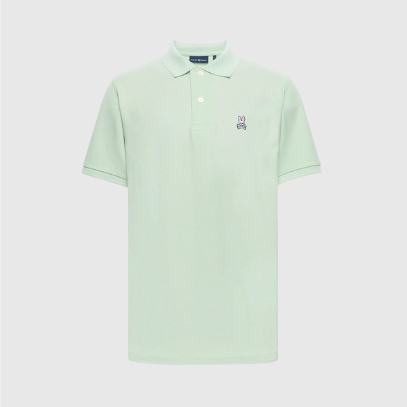 Psycho Bunny Light Green Polo Shirt